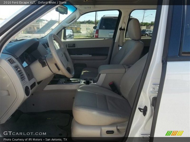 Oxford White / Stone 2010 Ford Escape XLT