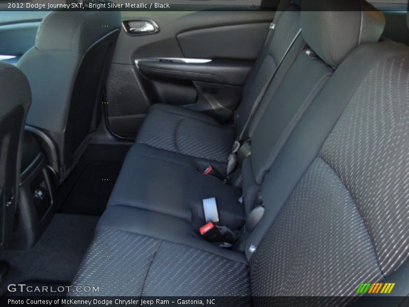 Bright Silver Metallic / Black 2012 Dodge Journey SXT