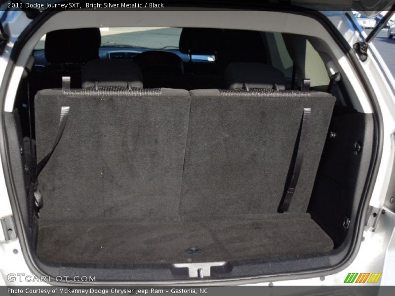 Bright Silver Metallic / Black 2012 Dodge Journey SXT