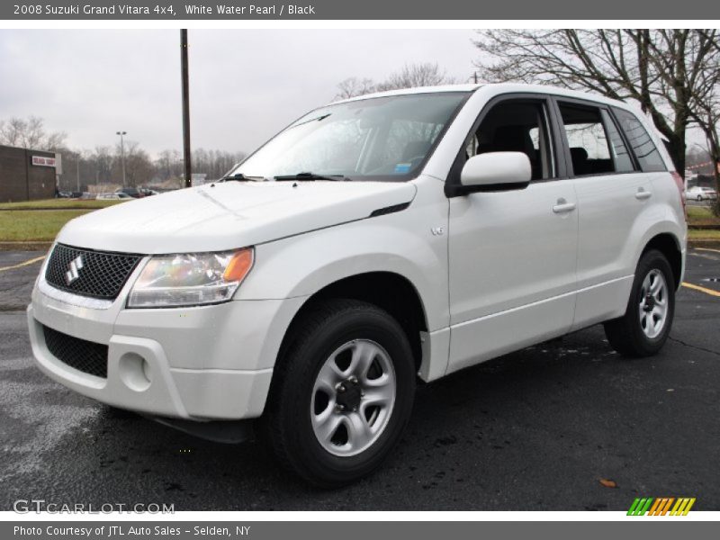 White Water Pearl / Black 2008 Suzuki Grand Vitara 4x4
