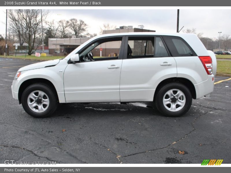 White Water Pearl / Black 2008 Suzuki Grand Vitara 4x4