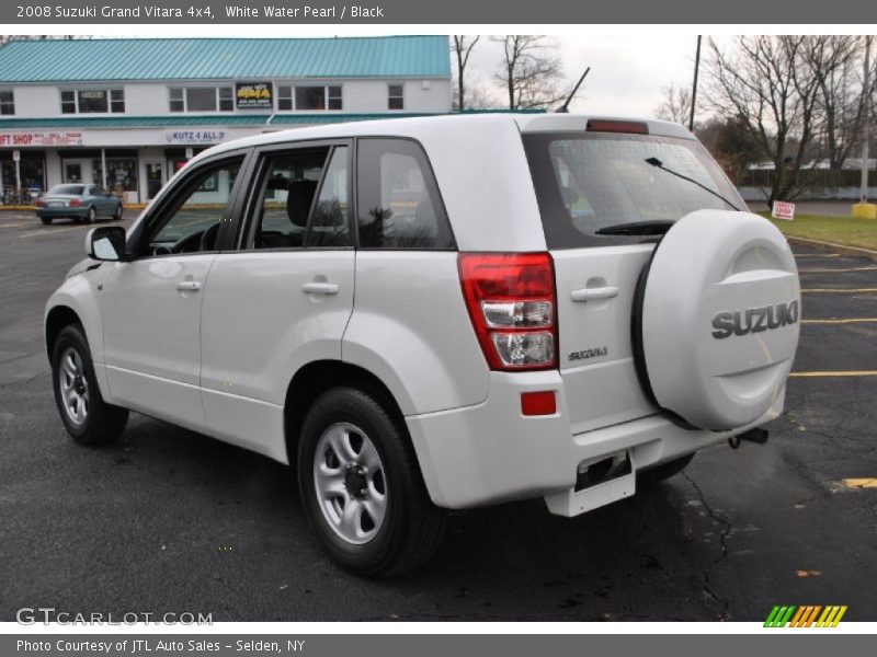 White Water Pearl / Black 2008 Suzuki Grand Vitara 4x4
