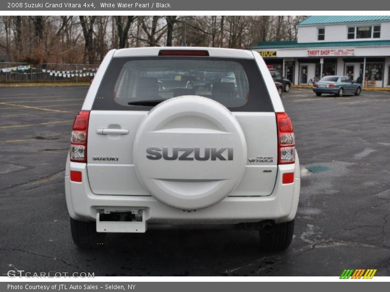 White Water Pearl / Black 2008 Suzuki Grand Vitara 4x4
