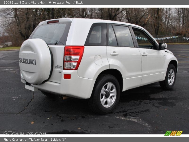 White Water Pearl / Black 2008 Suzuki Grand Vitara 4x4
