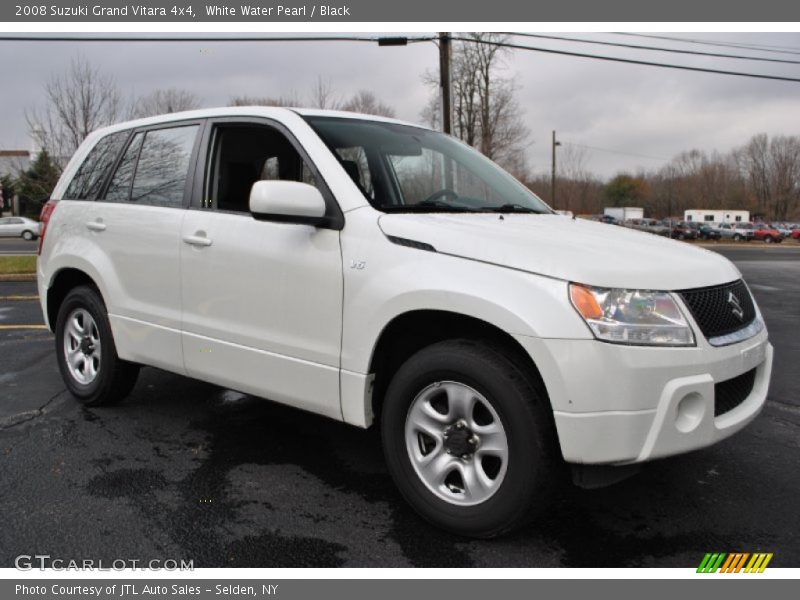 White Water Pearl / Black 2008 Suzuki Grand Vitara 4x4