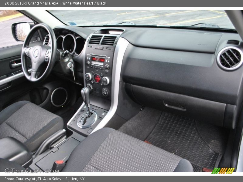 White Water Pearl / Black 2008 Suzuki Grand Vitara 4x4