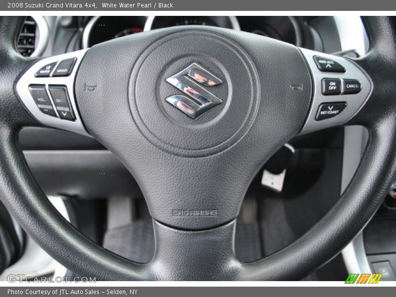 White Water Pearl / Black 2008 Suzuki Grand Vitara 4x4