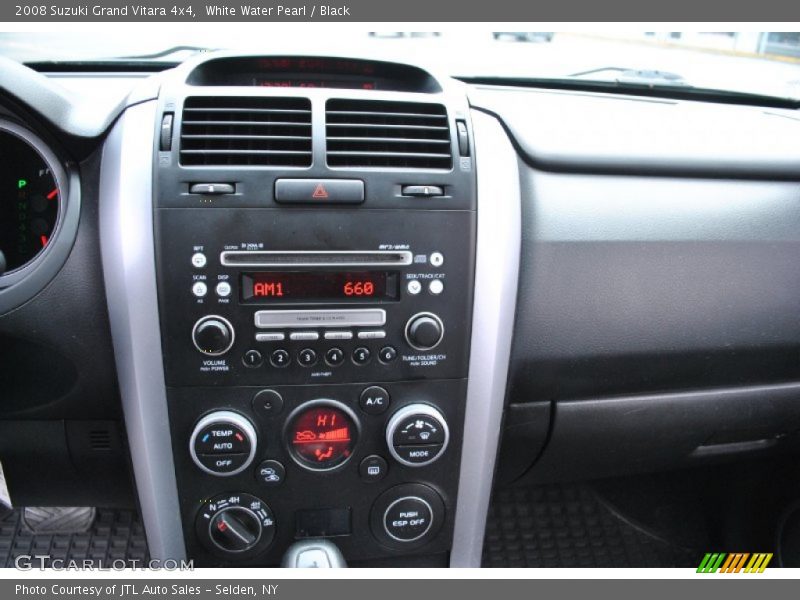White Water Pearl / Black 2008 Suzuki Grand Vitara 4x4
