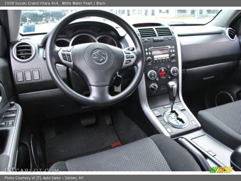 White Water Pearl / Black 2008 Suzuki Grand Vitara 4x4
