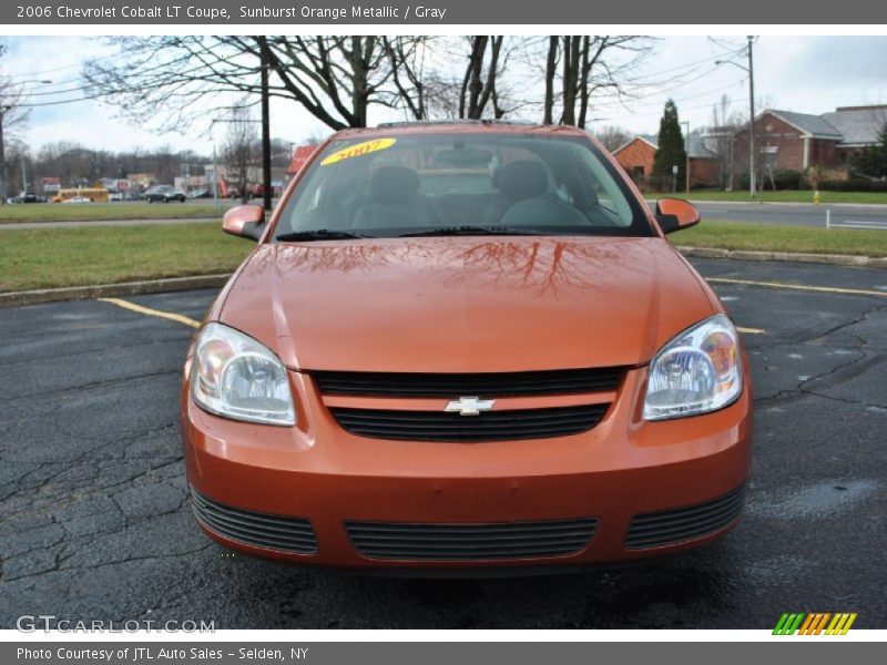 Sunburst Orange Metallic / Gray 2006 Chevrolet Cobalt LT Coupe