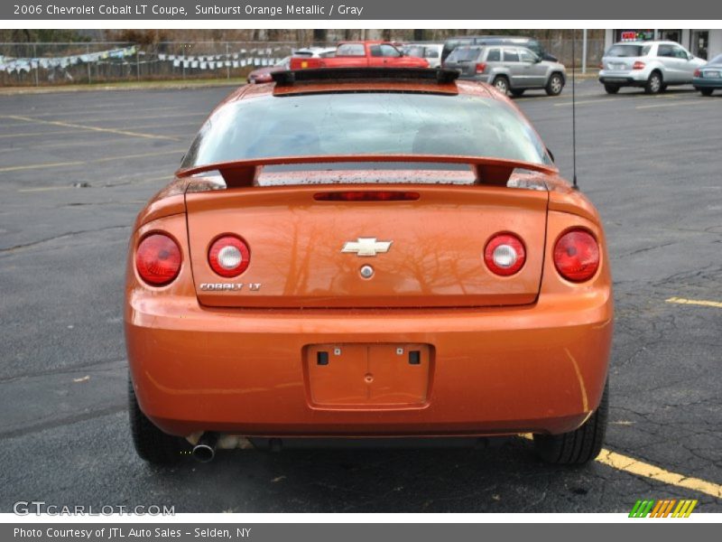 Sunburst Orange Metallic / Gray 2006 Chevrolet Cobalt LT Coupe