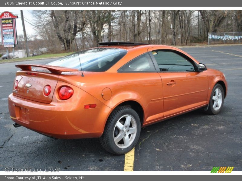 Sunburst Orange Metallic / Gray 2006 Chevrolet Cobalt LT Coupe