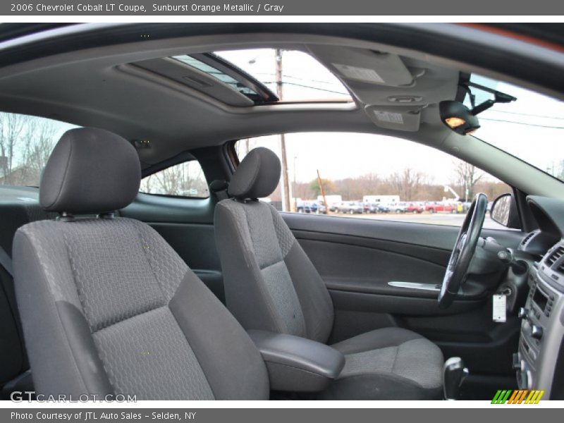 Sunburst Orange Metallic / Gray 2006 Chevrolet Cobalt LT Coupe