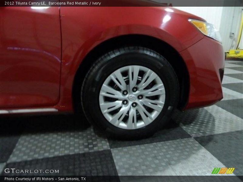 Barcelona Red Metallic / Ivory 2012 Toyota Camry LE