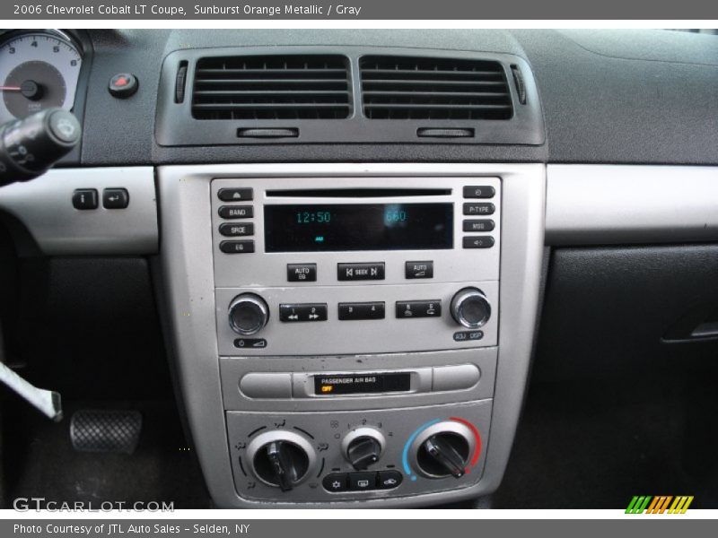 Controls of 2006 Cobalt LT Coupe