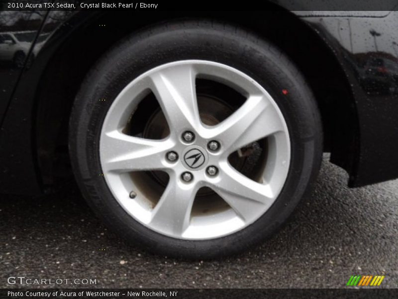 Crystal Black Pearl / Ebony 2010 Acura TSX Sedan
