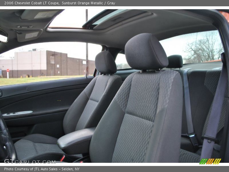 Sunburst Orange Metallic / Gray 2006 Chevrolet Cobalt LT Coupe