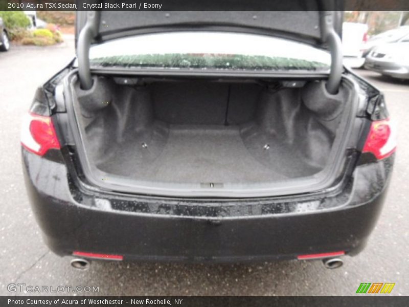 Crystal Black Pearl / Ebony 2010 Acura TSX Sedan