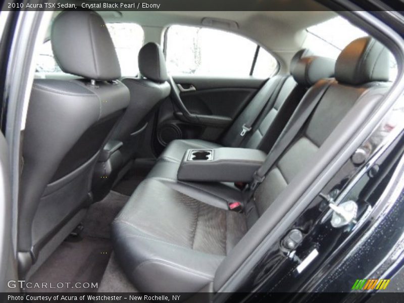 Crystal Black Pearl / Ebony 2010 Acura TSX Sedan