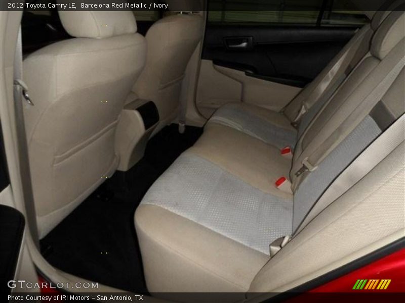 Barcelona Red Metallic / Ivory 2012 Toyota Camry LE