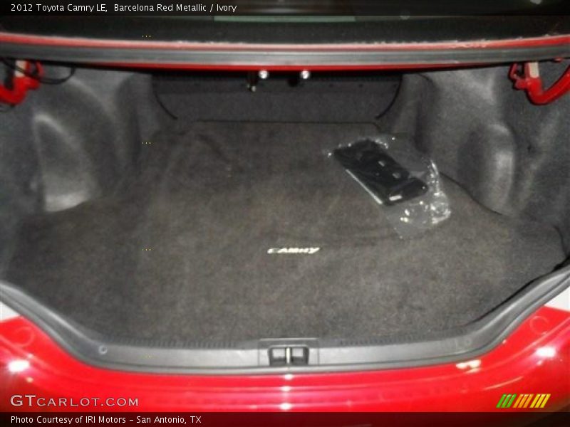Barcelona Red Metallic / Ivory 2012 Toyota Camry LE