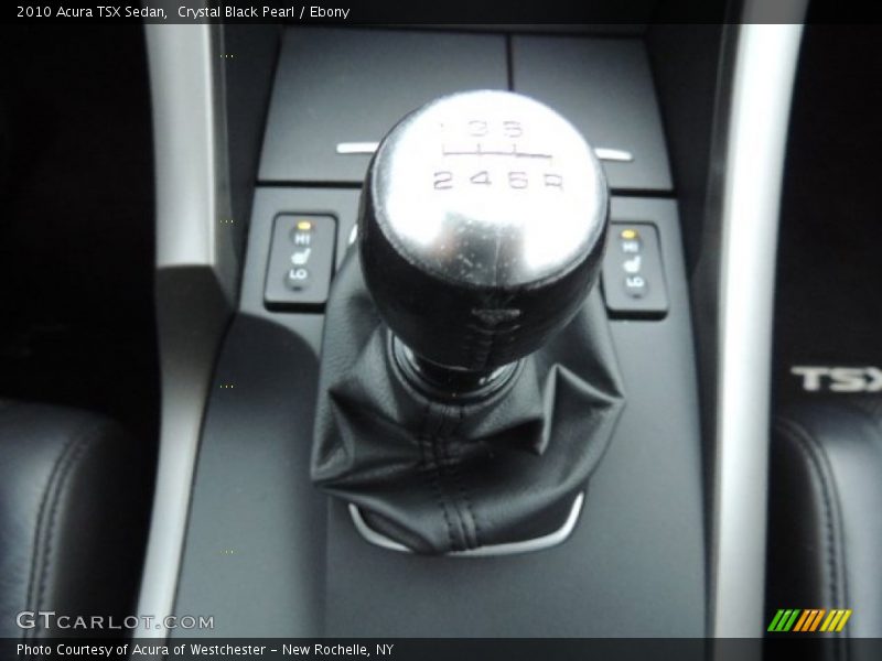 Crystal Black Pearl / Ebony 2010 Acura TSX Sedan