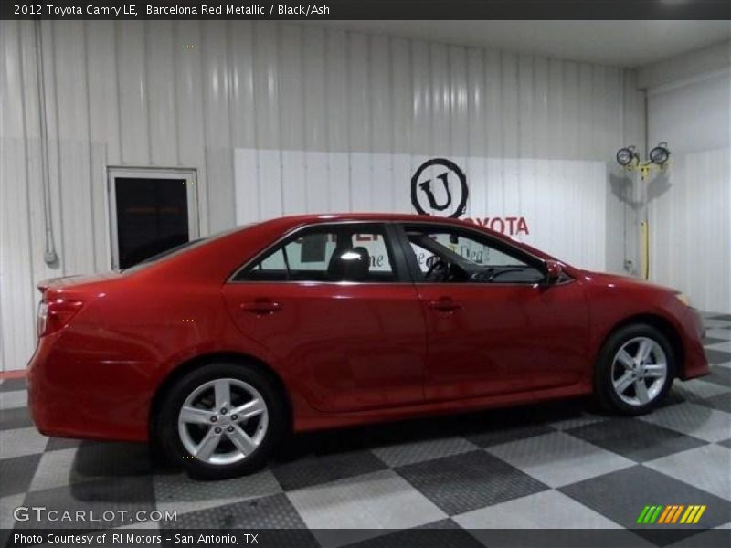 Barcelona Red Metallic / Black/Ash 2012 Toyota Camry LE