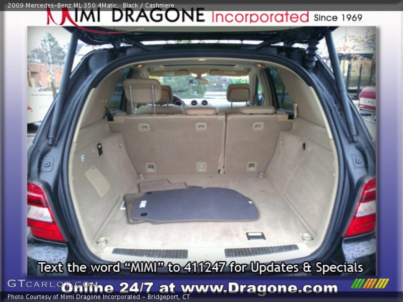 Black / Cashmere 2009 Mercedes-Benz ML 350 4Matic
