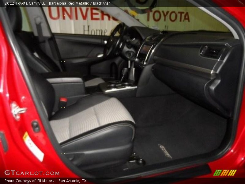 Barcelona Red Metallic / Black/Ash 2012 Toyota Camry LE