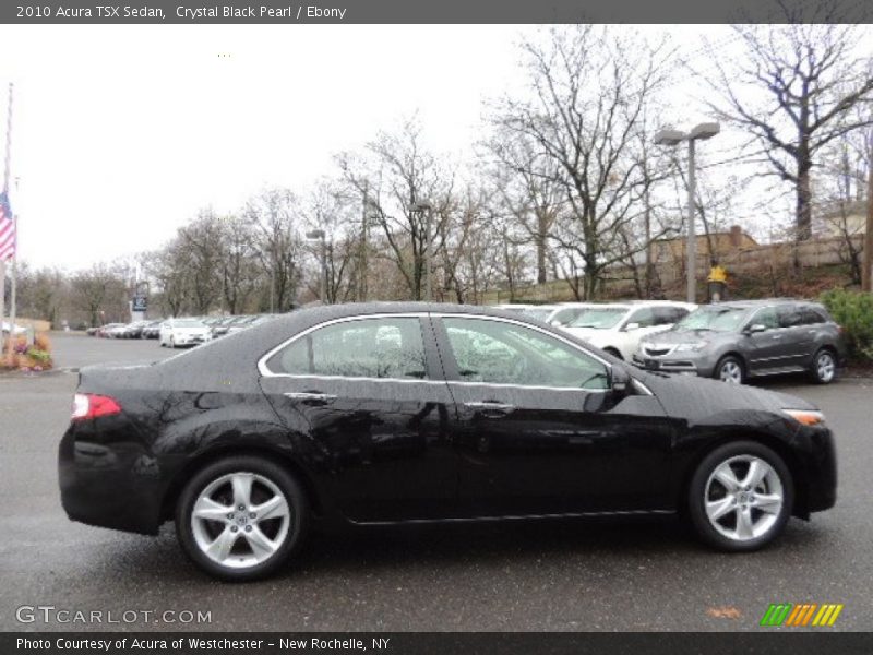 Crystal Black Pearl / Ebony 2010 Acura TSX Sedan