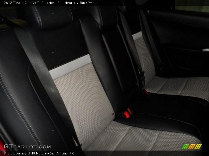 Barcelona Red Metallic / Black/Ash 2012 Toyota Camry LE