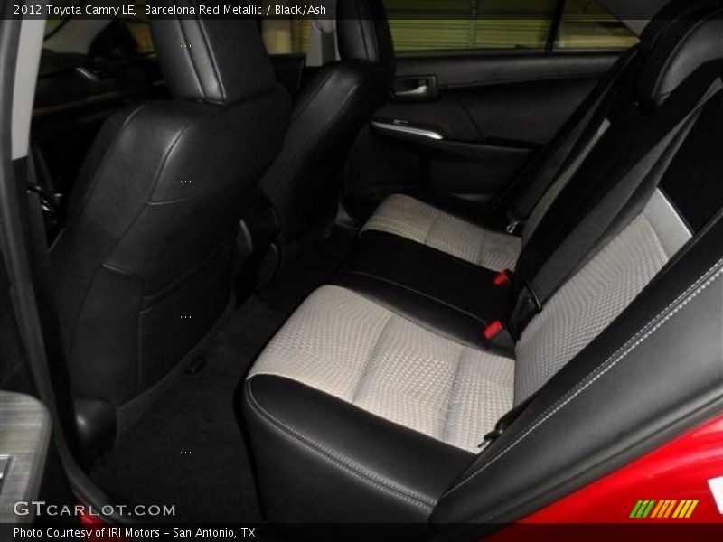 Barcelona Red Metallic / Black/Ash 2012 Toyota Camry LE