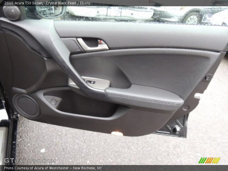 Crystal Black Pearl / Ebony 2010 Acura TSX Sedan