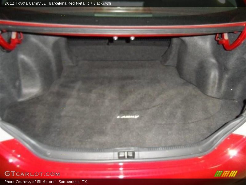 Barcelona Red Metallic / Black/Ash 2012 Toyota Camry LE