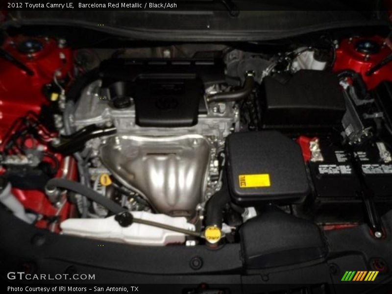 Barcelona Red Metallic / Black/Ash 2012 Toyota Camry LE
