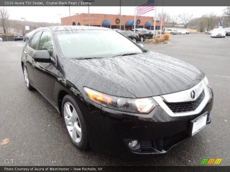 Crystal Black Pearl / Ebony 2010 Acura TSX Sedan