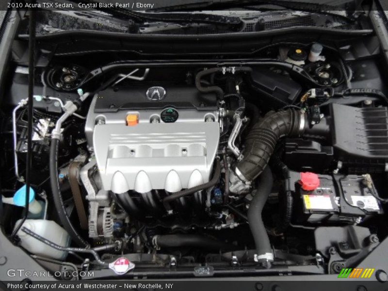 Crystal Black Pearl / Ebony 2010 Acura TSX Sedan