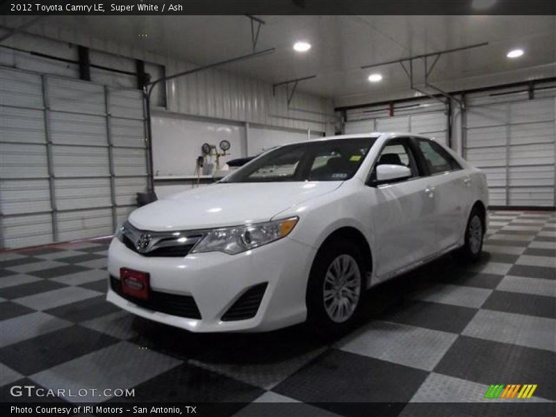 Super White / Ash 2012 Toyota Camry LE