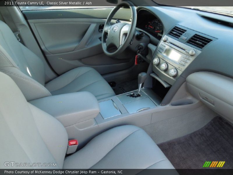 Classic Silver Metallic / Ash 2011 Toyota Camry LE