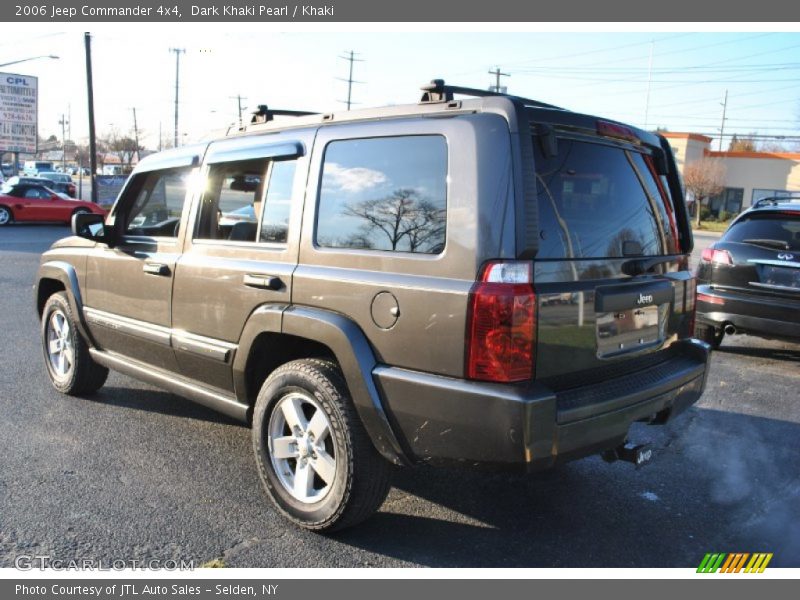 Dark Khaki Pearl / Khaki 2006 Jeep Commander 4x4