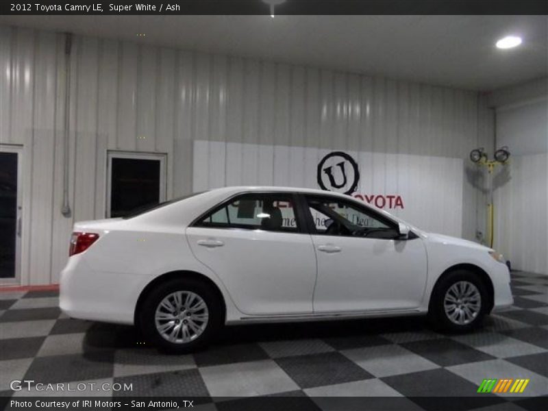 Super White / Ash 2012 Toyota Camry LE