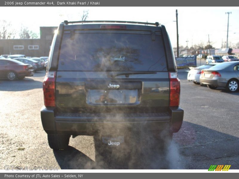 Dark Khaki Pearl / Khaki 2006 Jeep Commander 4x4