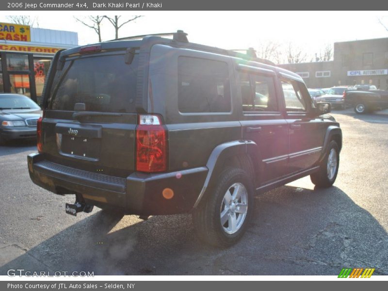 Dark Khaki Pearl / Khaki 2006 Jeep Commander 4x4