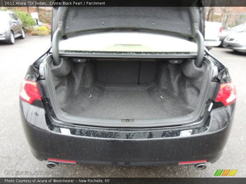 Crystal Black Pearl / Parchment 2011 Acura TSX Sedan