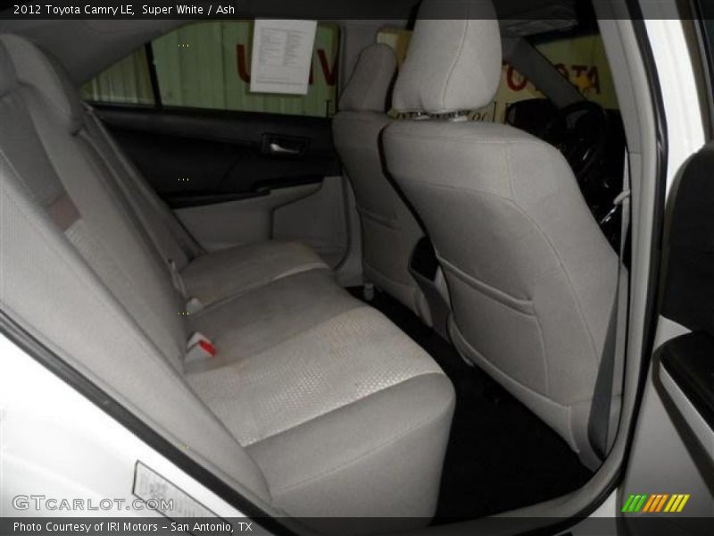 Super White / Ash 2012 Toyota Camry LE