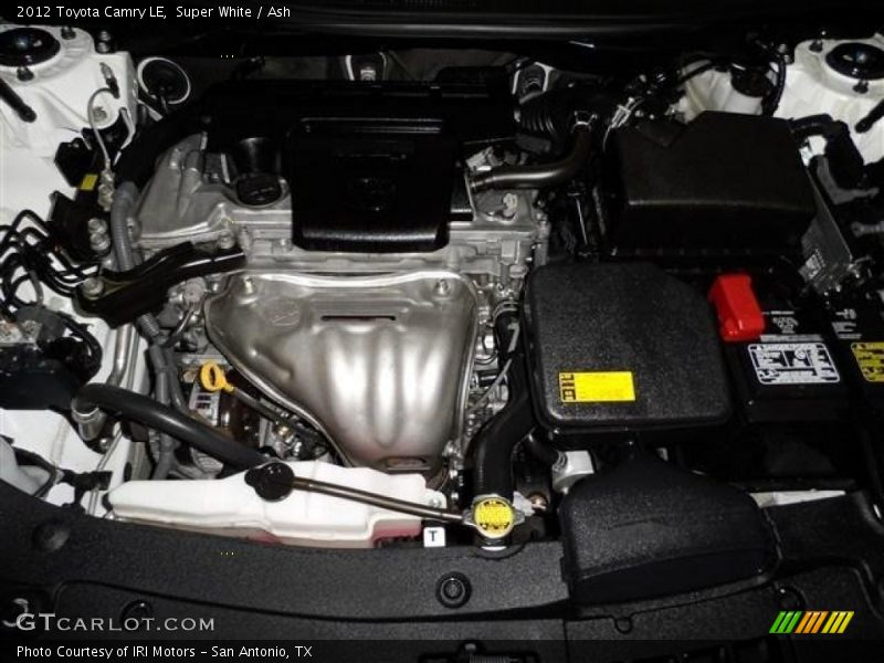 Super White / Ash 2012 Toyota Camry LE