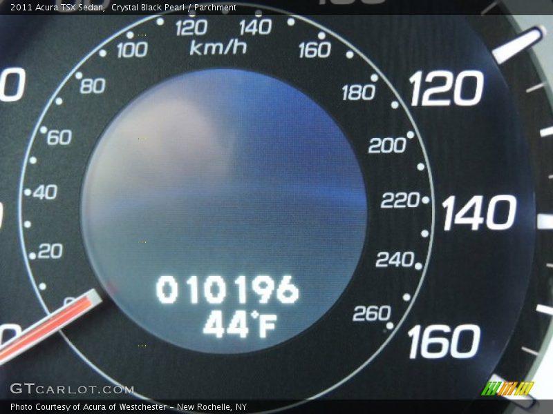 Crystal Black Pearl / Parchment 2011 Acura TSX Sedan