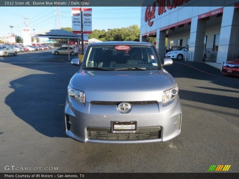 Elusive Blue Metallic / Dark Gray 2012 Scion xB