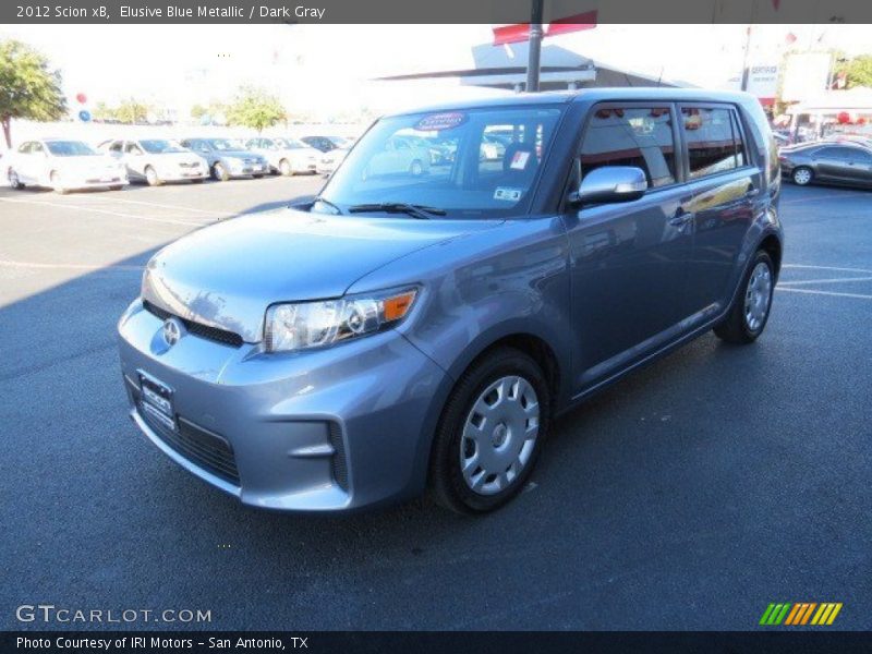 Elusive Blue Metallic / Dark Gray 2012 Scion xB