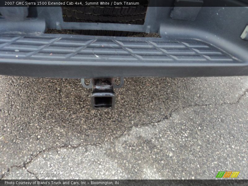 Summit White / Dark Titanium 2007 GMC Sierra 1500 Extended Cab 4x4